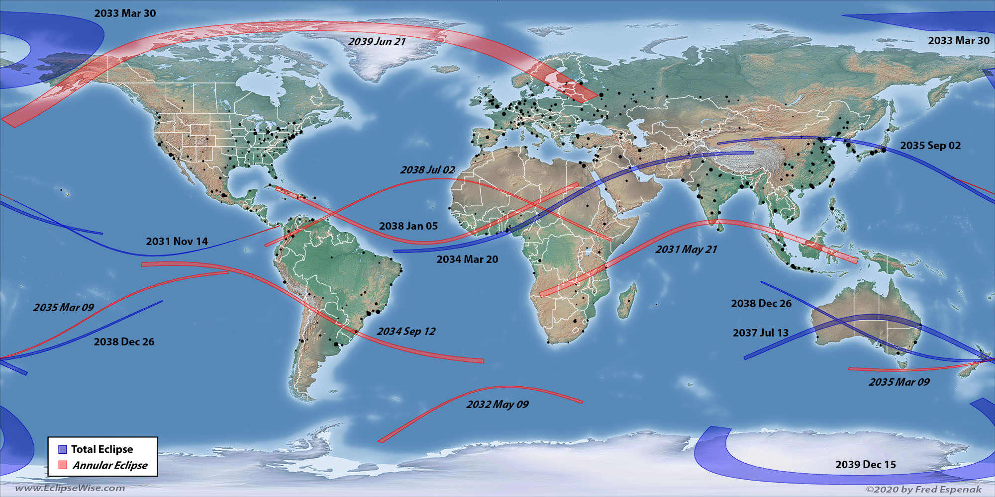 eclipse map