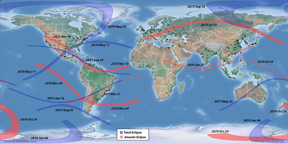 eclipse map