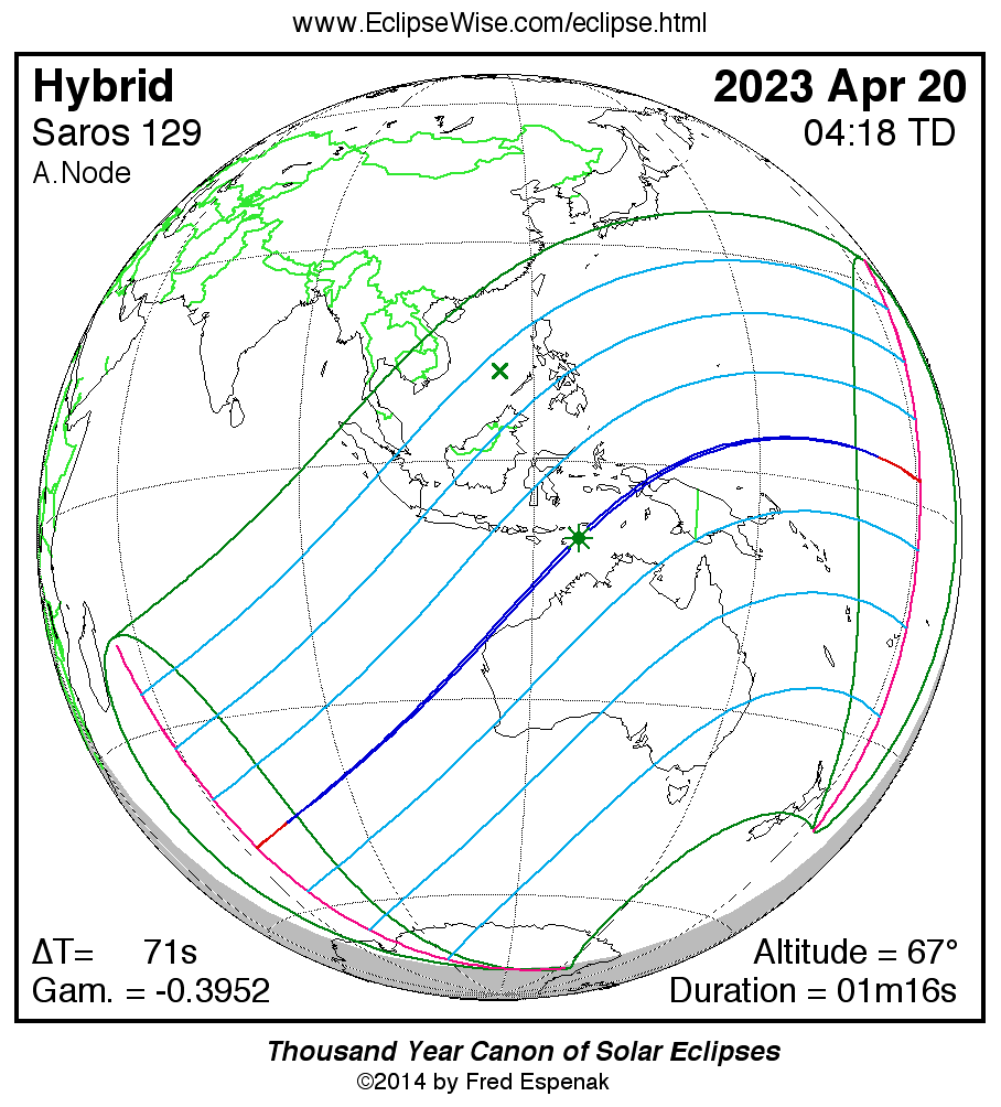 eclipse map