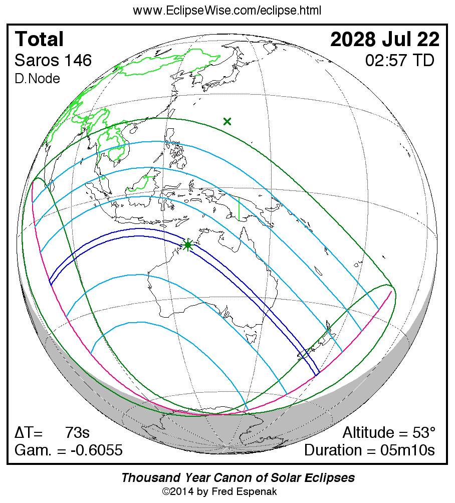 eclipse map