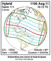 eclipse map