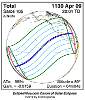 eclipse map