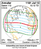 eclipse map