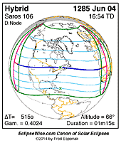 eclipse map