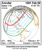 eclipse map