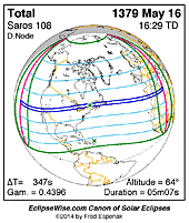 eclipse map