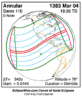 eclipse map