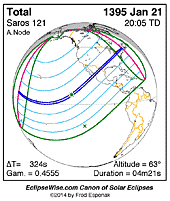 eclipse map