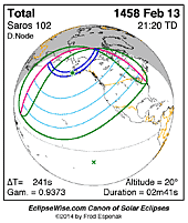 eclipse map