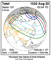 eclipse map