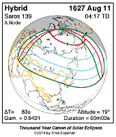 eclipse map