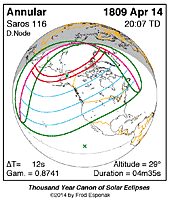 eclipse map