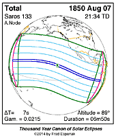 eclipse map