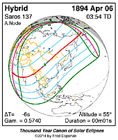 eclipse map