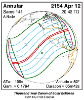 eclipse map