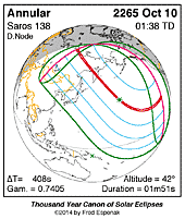 eclipse map