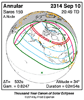 eclipse map