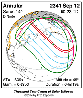 eclipse map