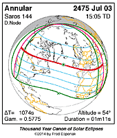 eclipse map