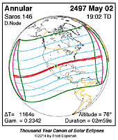 eclipse map