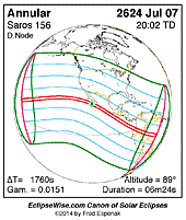 eclipse map