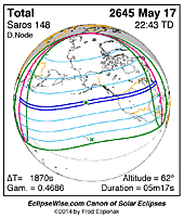 eclipse map