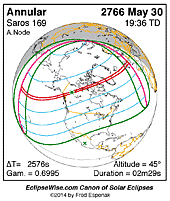 eclipse map