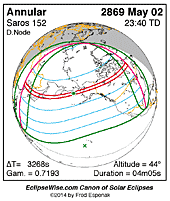 eclipse map