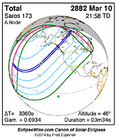 eclipse map