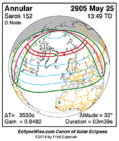 eclipse map